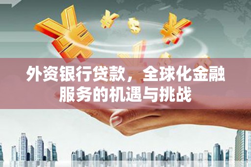 沭阳外资银行贷款，全球化金融服务的机遇与挑战