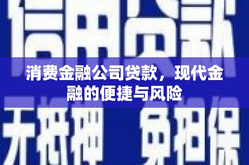 沭阳消费金融公司贷款，现代金融的便捷与风险
